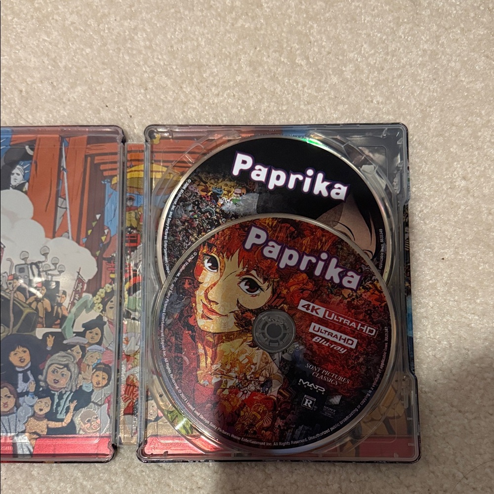 Paprika 4K Ultra HD Blu-ray Disc Set